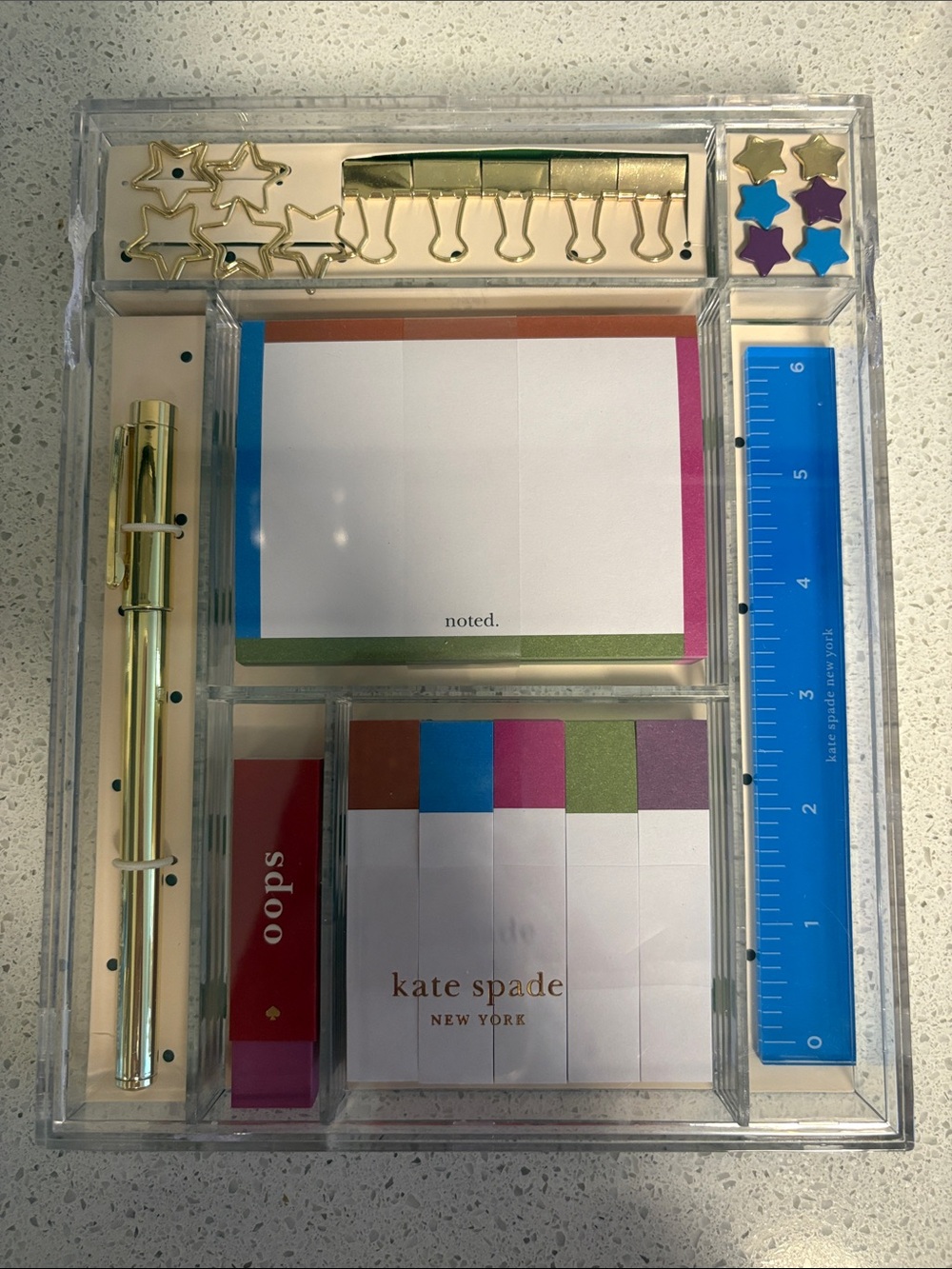 New Kate Spade Stars Tackle Box - Picture 4 of 8